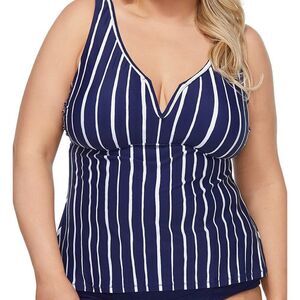Raisins Curve Shore Thing Tanzania Tankini Top 18W